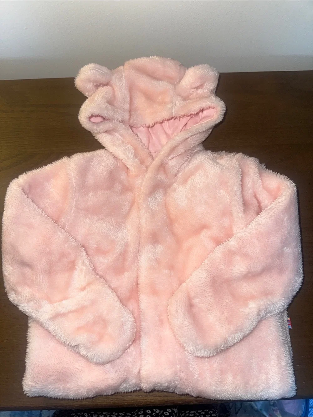 Magnetic Me Minky Bear Footie 6-9M